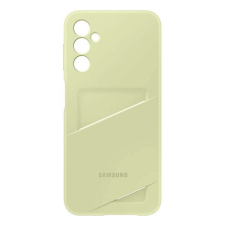 Samsung szilikon telefonvédő (kártyazseb) LIME tok és táska