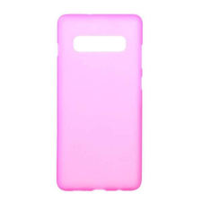 Samsung Szilikon telefonvédő (matt) RÓZSASZÍN [Samsung Galaxy S10 (SM-G973)] (5996457851379) tok és táska