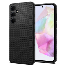 Samsung Telefontok Samsung Galaxy A35 5G - SPIGEN Liquid Air - fekete hátlap tok tok és táska
