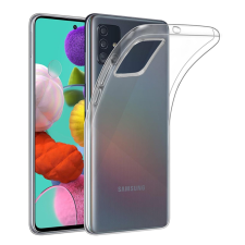Samsung Telefontok Samsung Galaxy A51 - 2mm-es átlátszó szilikon hátlap tok tok és táska