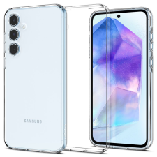 Samsung Telefontok Samsung Galaxy A55 5G - Spigen Liquid Crystal - átlátszó hátlap tok tok és táska
