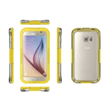 Samsung TiPX Samsung G920 Galaxy S6 sárga vízálló tok tok és táska