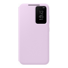 Samsung tok álló (aktív FLIP, oldalra nyíló, Clear View Cover) LILA Samsung Galaxy S23 (SM-S911) tok és táska