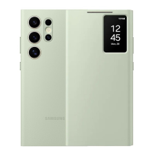 Samsung tok álló (aktív flip, oldalra nyíló, smart view cover) világoszöld ef-zs928cgegww tok és táska
