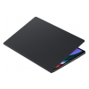 Samsung tok álló, bőr hatású (aktív FLIP, oldalra nyíló, TRIFOLD, mágneses, S Pen tartó) FEKETE