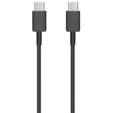 Samsung USB-C adat- és töltőkábel, 1m, fekete kábel és adapter