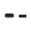 Samsung USB Type-C Cable 1,5m Black (2db) (EP-DG930MBEGWW)