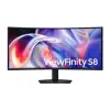 Samsung ViewFinity S8 S85TH ívelt Monitor | 40" | 5120x2160 | VA | 0x VGA | 0x DVI | 1x DP | 1x HDMI (LS40H850TAUXEN)
