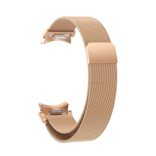 Samsung Watch 6 mágneses fém óraszíj,20mm,Rosegold okosóra kellék
