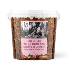 Sana Sana tréningcsontok marha málna és spenót 1kg jutalomfalat kutyáknak