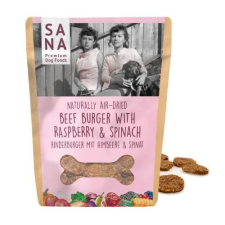  SANAdog Marhaburger málnával és spenóttal 100g jutalomfalat kutyáknak