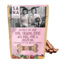  SANAdog Vital Lóhússal Rágórúd Körtével és Lenolajjal 150g jutalomfalat kutyáknak