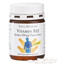 Sanct Bernhard B12-vitamin Supra tabletta 240db vitamin és táplálékkiegészítő