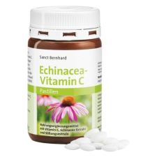 Sanct Bernhard Echinacea+C-vitamin pasztilla 200db vitamin és táplálékkiegészítő
