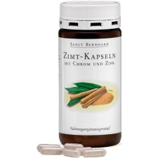 Sanct Bernhard fahéj+króm cink kapszula 180db vitamin és táplálékkiegészítő