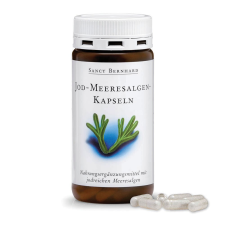 Sanct Bernhard Jód-Tengerialga kapszula 180db vitamin és táplálékkiegészítő