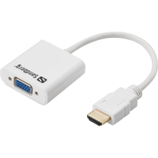 SANDBERG Adapter HDMI (ST) > VGA (BU) Sandberg White (508-69) - HDMI kábel és adapter