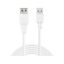 SANDBERG Extension USB 2.0 AA 1,8m White kábel és adapter