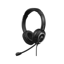 SANDBERG Headset mikrofonnal, USB-C Chat Headset fülhallgató, fejhallgató tok