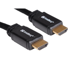 SANDBERG Kábel - HDMI (2m; HDMI 2.0; 4K-UHD; fekete) kábel és adapter