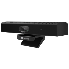 SANDBERG Konferencia Kamera - All-in-1 ConfCam 1080P HD (USB2.0, üveg lencse, FHD/30fps, Mikrofon/Hangszóró) webkamera