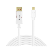 SANDBERG SANDBERG DisplayPort kábel, DP-MiniDP 1.4 8K60Hz 2m kábel és adapter