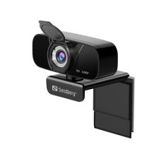 SANDBERG Sandberg Webkamera - USB Chat Webcam 1080P HD (1920x1080, 30 FPS, USB 2.0, univerzális csipesz, mikrofon, 1,5m kábel) webkamera