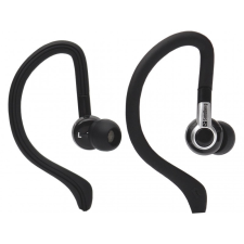 SANDBERG Sports Earphones mikrofonos fülhallgató 125-97 (fekete, fülre rögzíthető) fülhallgató, fejhallgató