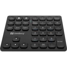 SANDBERG Wireless Numeric Keypad Pro Black billentyűzet