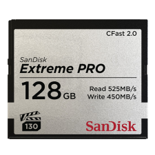 Sandisk 128 GB CFast 2.0 Card Extreme Pro (SDCFSP-128G-G46D) memóriakártya