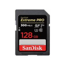 Sandisk 128 GB SDXC Card  Extreme Pro (300 MB/s, Class 10, U3, V90) memóriakártya