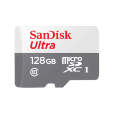 Sandisk 128GB microSDXC Ultra Class 10 adapter nélkül SDSQUNR-128G-GN6MN memóriakártya