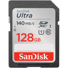 Sandisk 128GB SanDisk Ultra SDXC 140MB/s (SDSDUNB-128G-GN6IN) memóriakártya