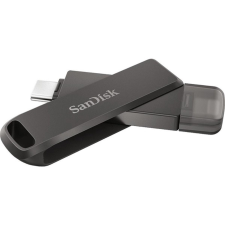 Sandisk 128GB USB C/Apple Lightning iXPAND LUXE Fekete (186553) pendrive pendrive