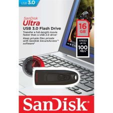 Sandisk 16GB 3.0 USB Ultra Fekete (SDCZ48-016G-U46) pendrive