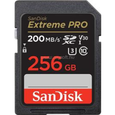 Sandisk 256GB Extreme Pro SDXC UHS-I Class10 U3 V30 (SDSDXXD-256G-GN4IN) memóriakártya