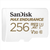 Sandisk 256GB microSDXC memória kártya Sandisk Max Endurance CL10 U3 V30 + adapter (186475 / SDSQQVR-256G-GN6IA) (SDSQQVR-256G-GN6IA) - Memóriakártya