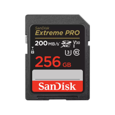 Sandisk 256GB SDXC Class 10 U3 V30 Extreme Pro memóriakártya
