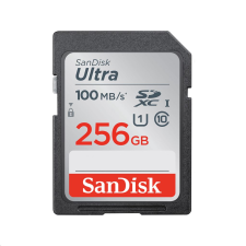 Sandisk 256GB SDXC Sandisk Ultra CL10 U1 (186471 / SDSDUNR-256G) (SDSDUNR-256G) - Memóriakártya memóriakártya