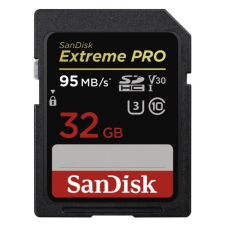 Sandisk 32GB SDHC Extreme Pro memóriakártya