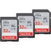 Sandisk 32GB Ultra SDHC UHS-I CL10 Memóriakártya (3db/csomag) (SDSDUN4-032G-GN6IM)