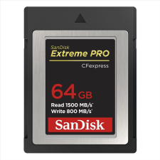 Sandisk 64GB CFexpress Sandisk Extreme Pro Type-B (SDCFE-064G-GN4NN / 186484) memóriakártya