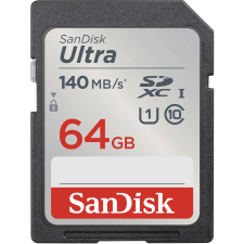 Sandisk 64GB SanDisk Ultra SDXC 140MB/s (SDSDUNB-064G-GN6IN) memóriakártya