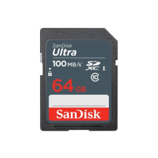 Sandisk 64GB SDXC Sandisk C10 (SDSDUNR-064G-GN3IN/186557) (SDSDUNR-064G-GN3IN) memóriakártya