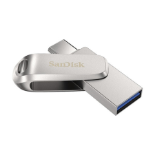 Sandisk 64GB USB3.1/Type-C Dual Drive Luxe Ezüst (186463) Flash Drive pendrive