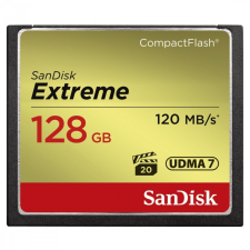 Sandisk CF EXTREME KÁRTYA 128GB 120MBps (124095) memóriakártya