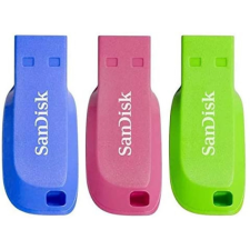 Sandisk Cruzer Blade Electric 32GB USB 2.0 Kék + Rózsaszín + Zöld pendrive