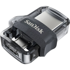 Sandisk - DUAL DRIVE 64GB - Fekete/ezüst pendrive