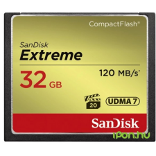Sandisk Extreme 32GB Compact Flash 85 MB/s 124093 memóriakártya