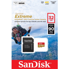 Sandisk Extreme 32GB MicroSDHC 60 MB/s SDSQXAF-032G-GN6AA memóriakártya